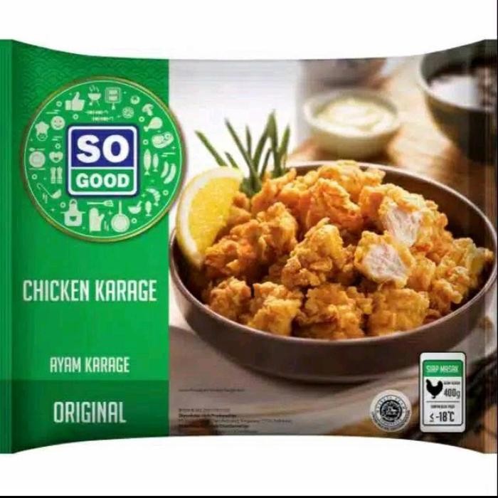 

Kirim,HariYgSama- So Good Chicken Karage uk 400 gr