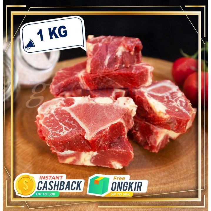 

Kirim,HariYgSama- Tulang Leher Sapi / Neckbone 1kg