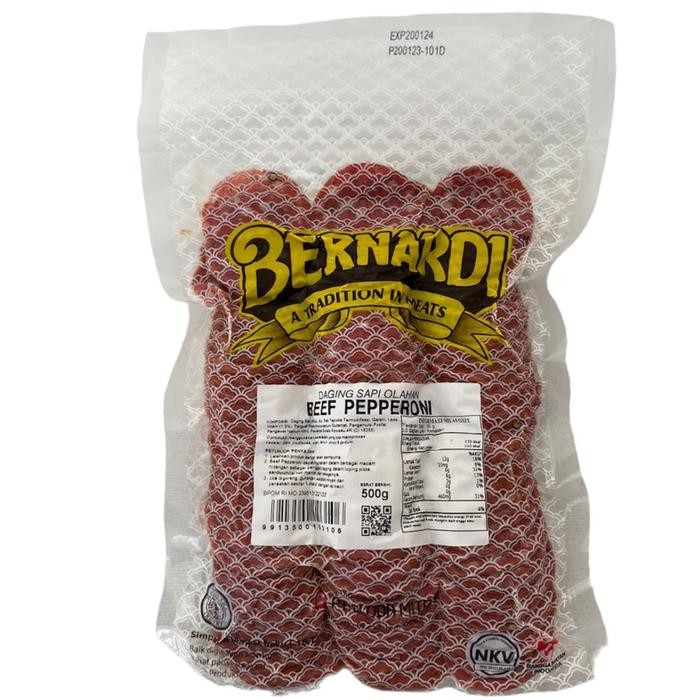 

Kirim,HariYgSama- Bernardi Beef Pepperoni 500gr