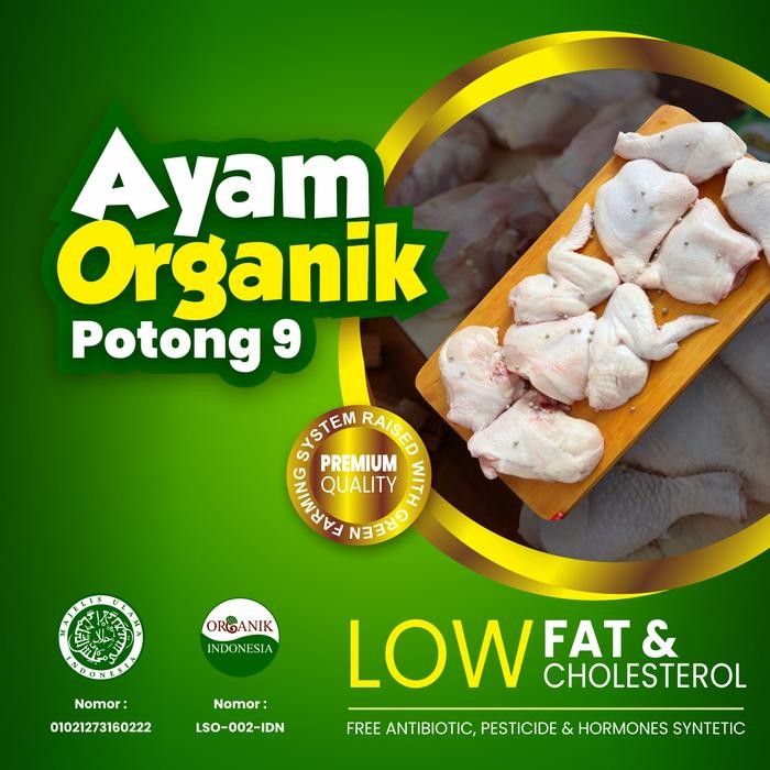 

Kirim,HariYgSama- Ayam Organik Berkah Chicken 800-900gr