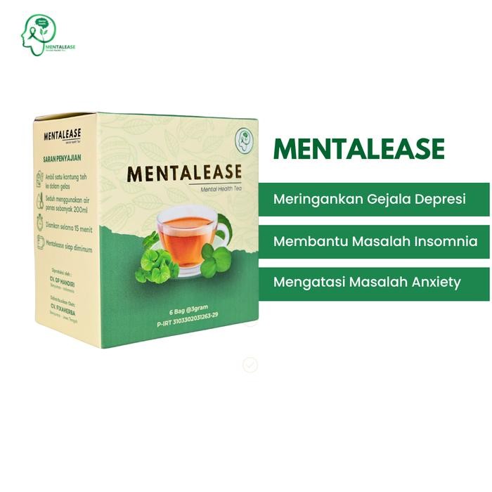 

Terlaris- Teh Herbal Insomnia - Mentalease 14 Bag - Bantu Ringankan Gejala Susah Tidur