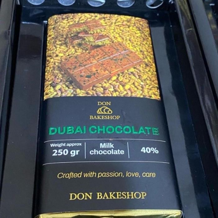 Kirim,HariYgSama- DON BAKESHOP COKLAT DUBAI KUNAFA PISTACHIO