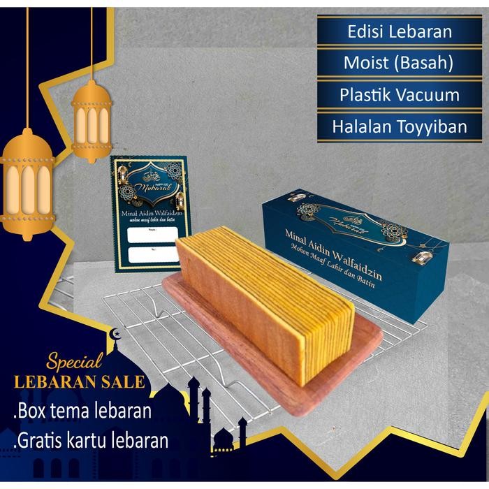 

Kirim,HariYgSama- Lapis legit susu khas bangka asli super wisman