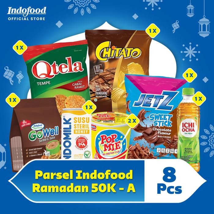 

Kirim,HariYgSama- Parsel Indofood Ramadan 2025 - Hampers Lebaran 50K A
