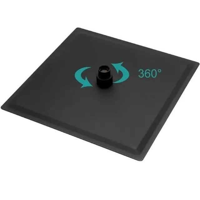 Wall Shower Set 10 Inch Stainless Hitam 11B Rainfall Wall Shower 10B