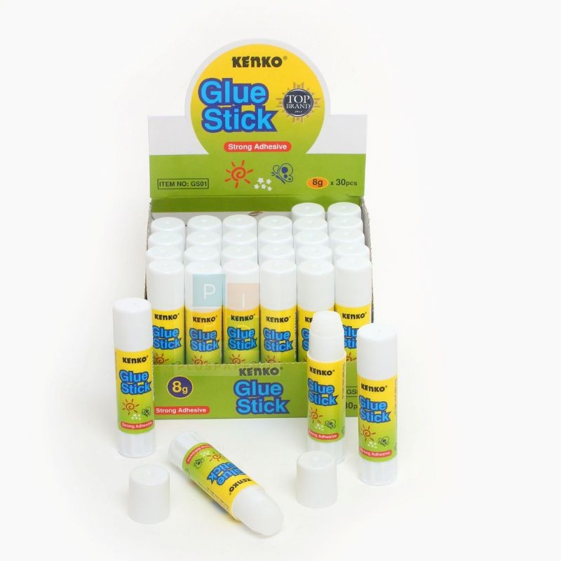 

LEM GLUE STICK KENKO 8G (1PAK/30PCS)