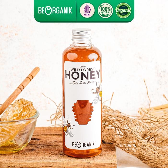 

Madu Hutan Beorganik 250ml - Natural Raw Forest Honey Asli