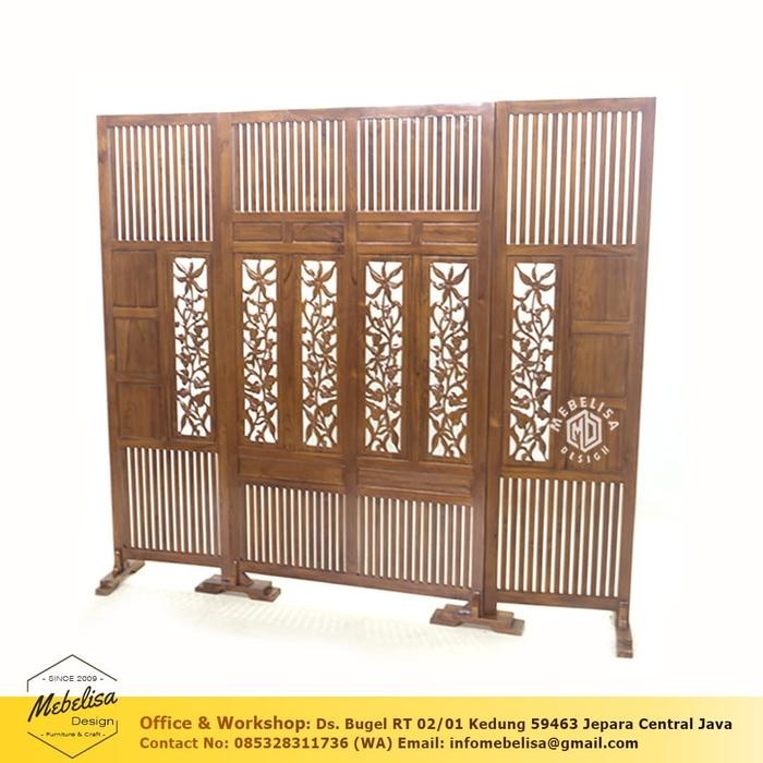 (TOP) PEMBATAS RUANGAN MINIMALIS JATI, SKETSEL PEMBATAS RUANGAN SHOLAT