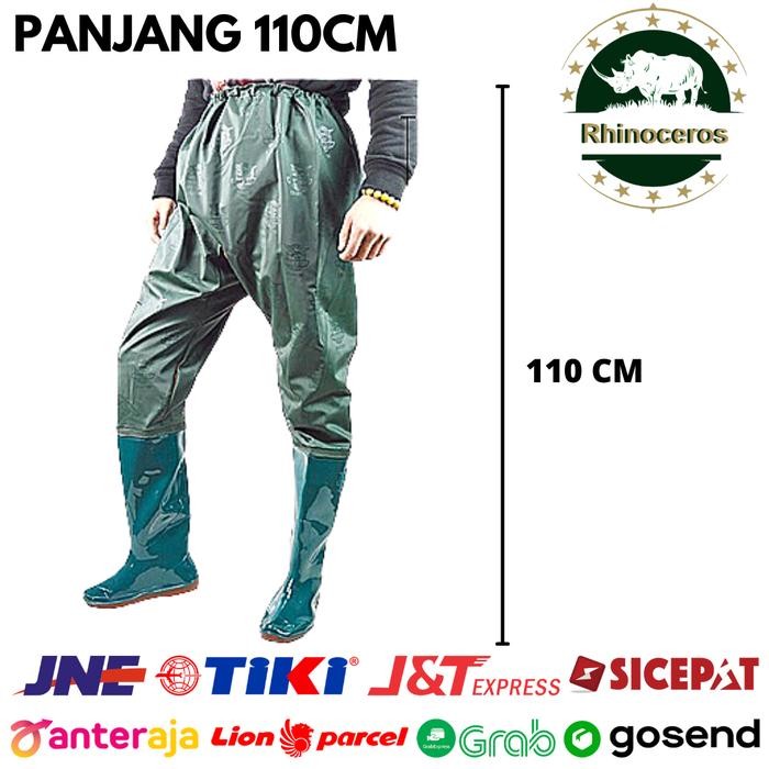 JTTOP" SEPATU BOOT CELANA SAWAH PANJANG ANTI AIR SEPATU KEONG ELASTIS