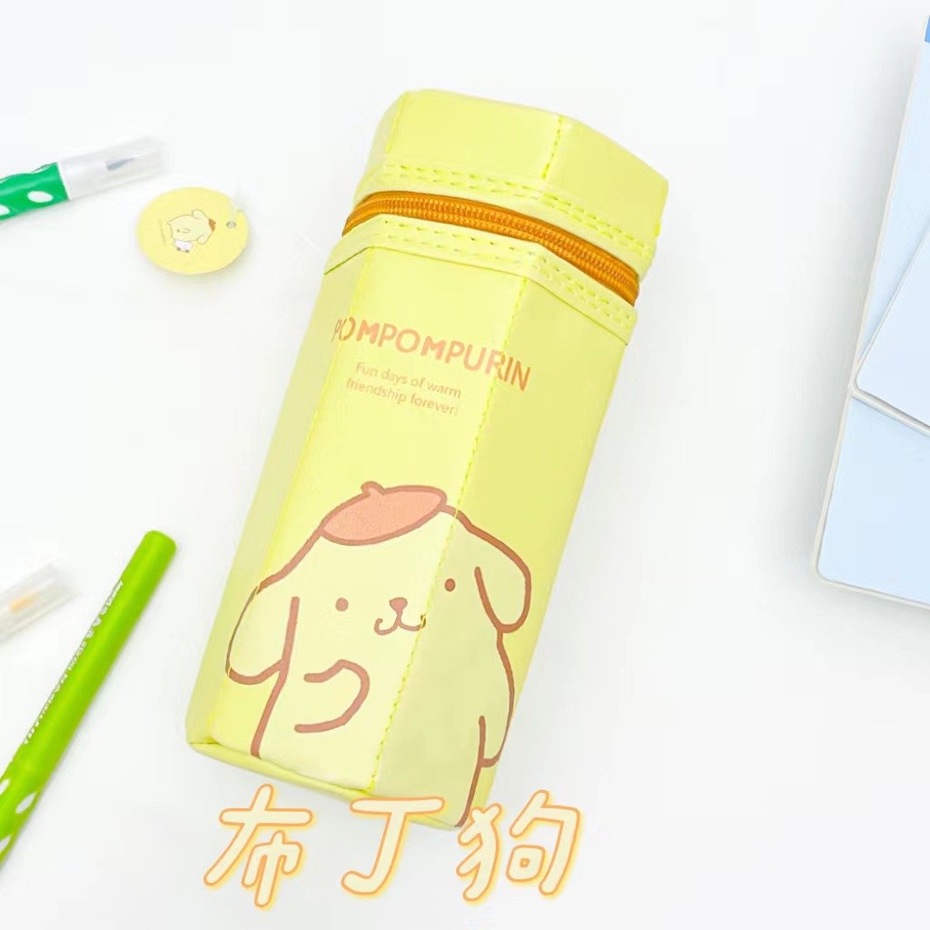 

TEMPAT PENSIL HEXAGON MOTIF / PENCIL CASE TABUNG CINNAMOROL MELODY KUROMI