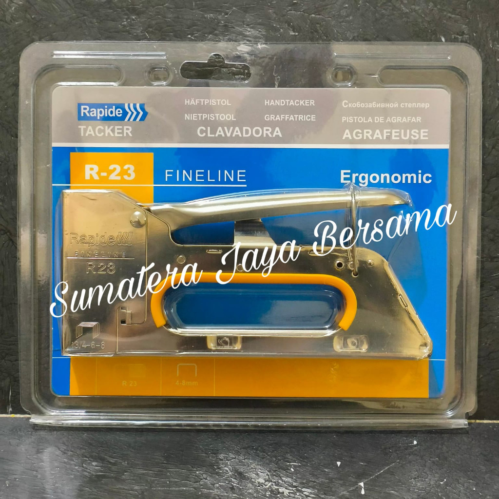 

e R23 Staples hand tacker Hekter Stapler manual R 23