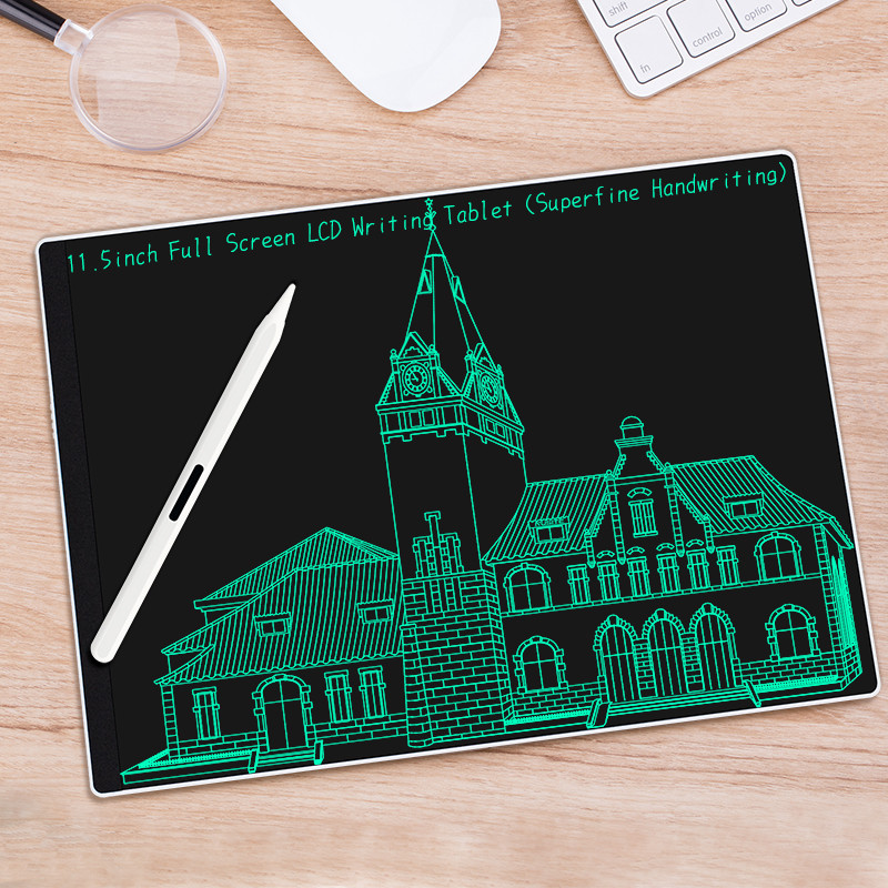 

11.5/10.5Inch Lcd Drawing Board For Work Full Screen Superfine Double/Single-Sided Handwriting