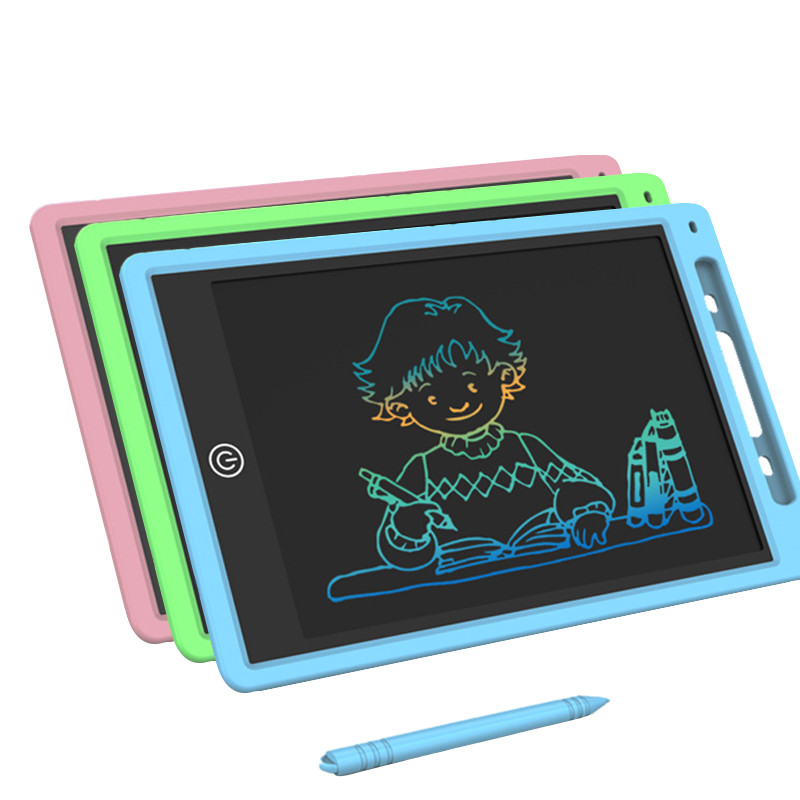 

12 Inch Lcd Writing Tablet For Kids-Reusable Drawing Board, Eye Protection Screen, Lock Button &