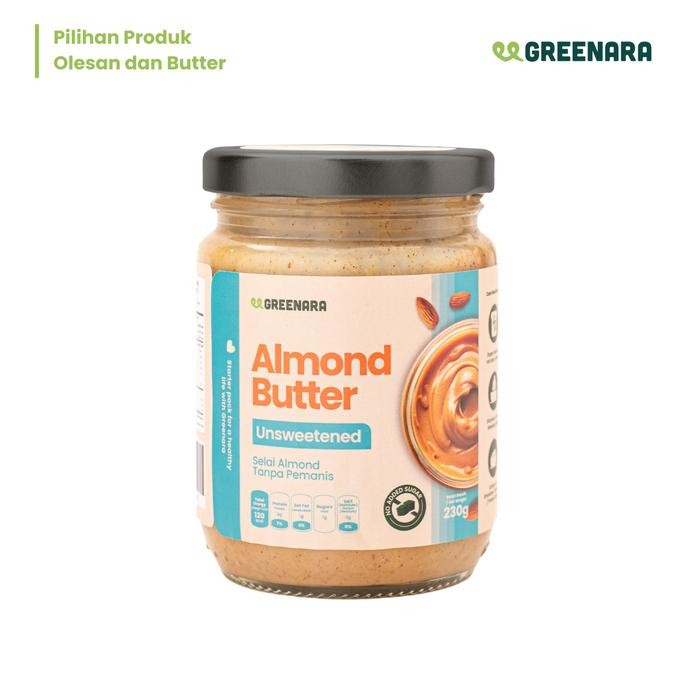 

Produk Terbaru Greenara Unsweetened Almond Butter 230Gr / Selai Almond Cod