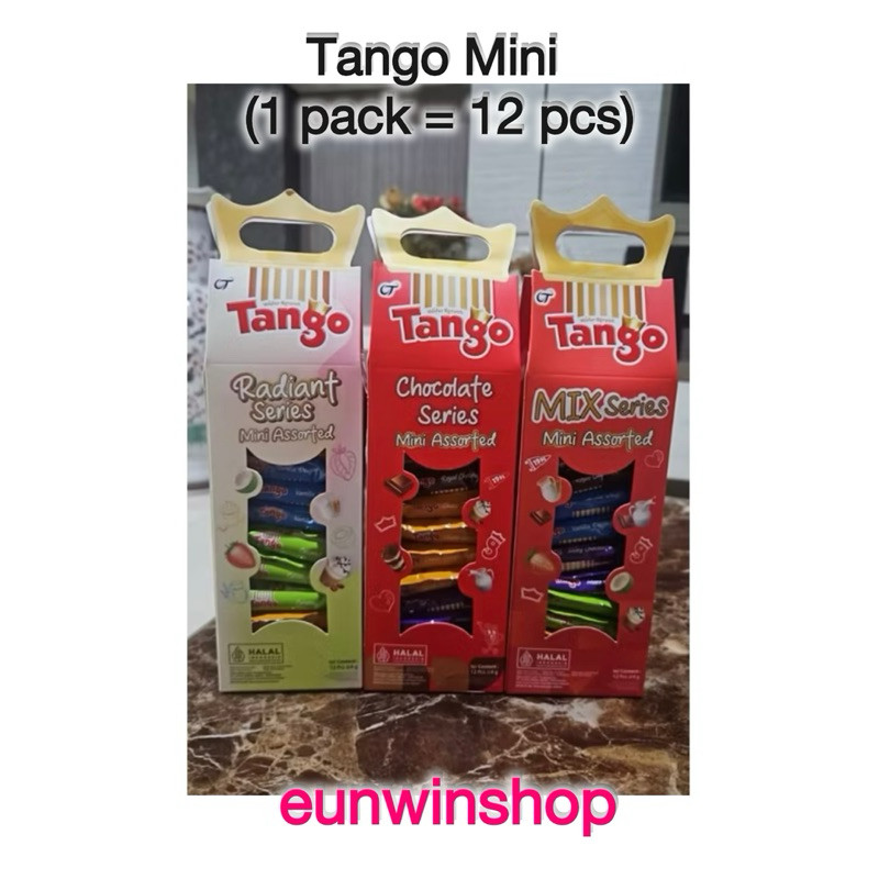 

Tango Wafer Mini Assorted 12 Pcs x 4 Gr-[GIFT/HAMPERS]