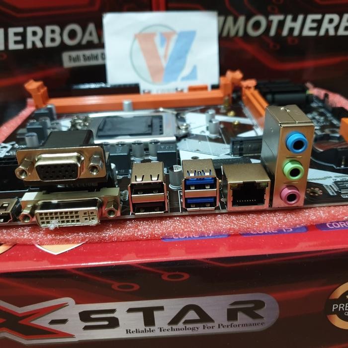 Juara_Tecno Motherboard X-Star B75 Slot M2 Nvme 2280 Usb 3.0