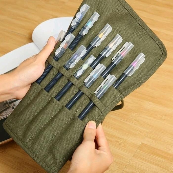 

ready stok tas lukis tempat penyimpanan kuas lukis original