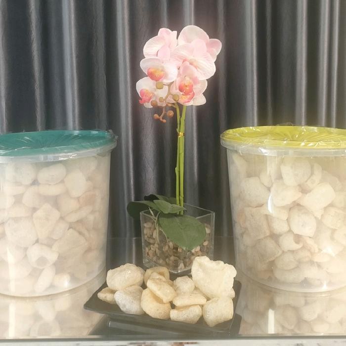 

kerupuk 10L beli 1 gratis 1 Camilan Krupuk Sapi Food Toples Snack Makanan
