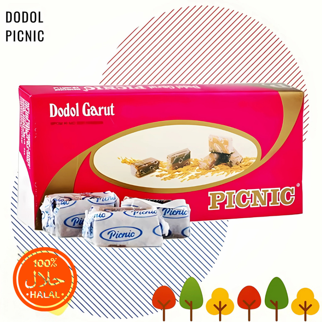 

Dodol Garut Picnic Aneka Rasa Orinal gr Klasik Legendaris Oleh Oleh Khas Garut