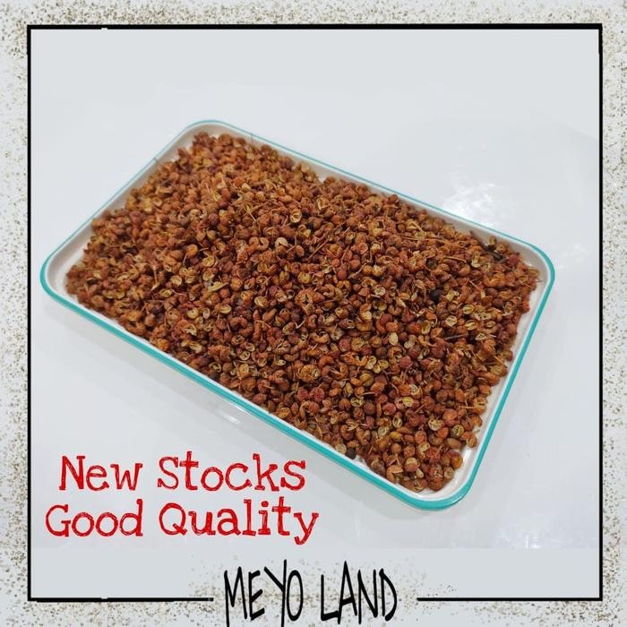 

SICHUAN PEPPERCORN 100GR - LADA MERAH SECHUAN - SZECHUAN ANDALIMAN