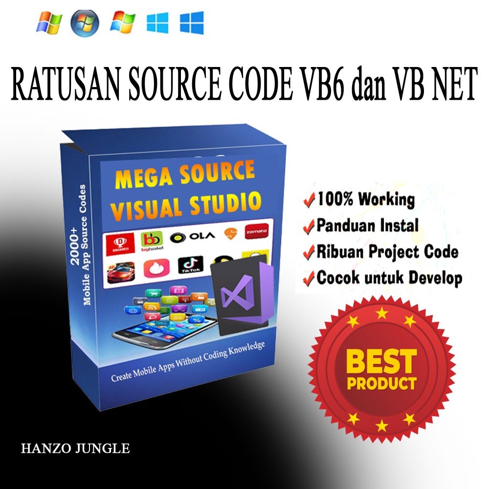 PAKET LENGKAP SOURCE CODE VB6 dan VB NET