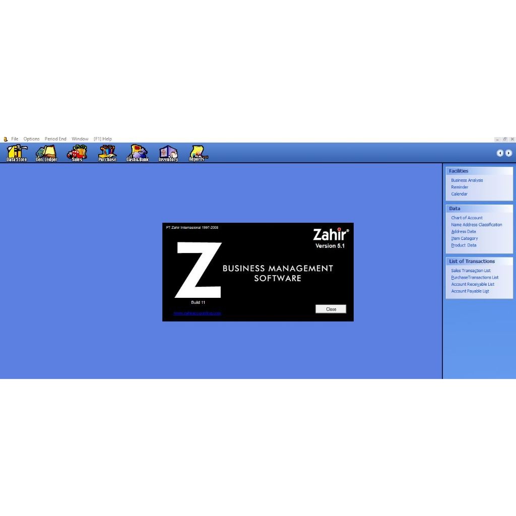 software akuntansi accounting ZAHIR 5