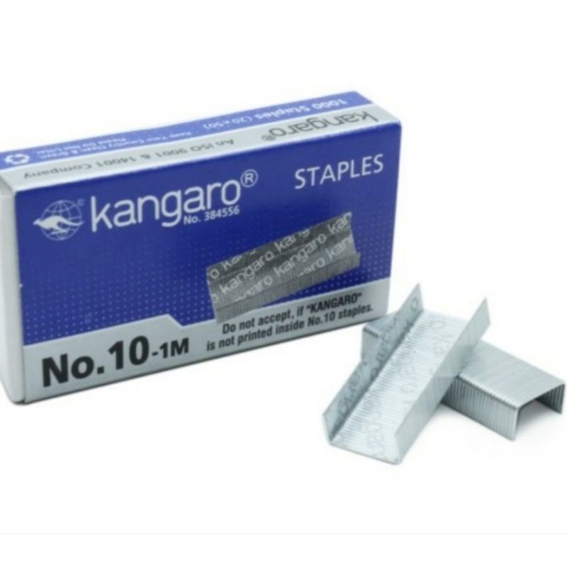 

Isi Staples Kangaro No 10 - IM (1box/20kotak)