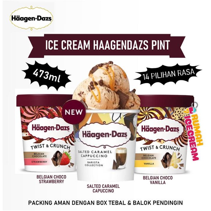 

NewZbgt- Ice Cream Haagen Dazs pint 473ml
