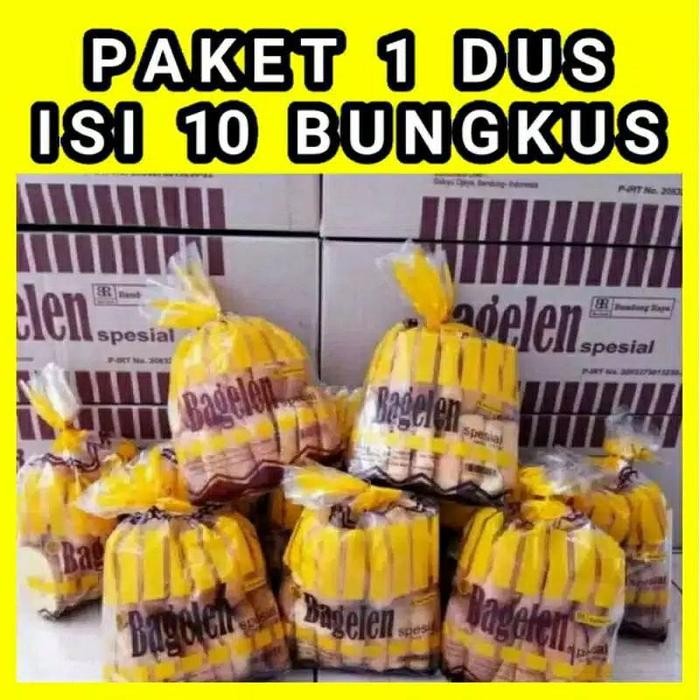 

NewZbgt- Obral Roti Kering Bagelen Bandung Raya 1 Dus isi 10 Pack