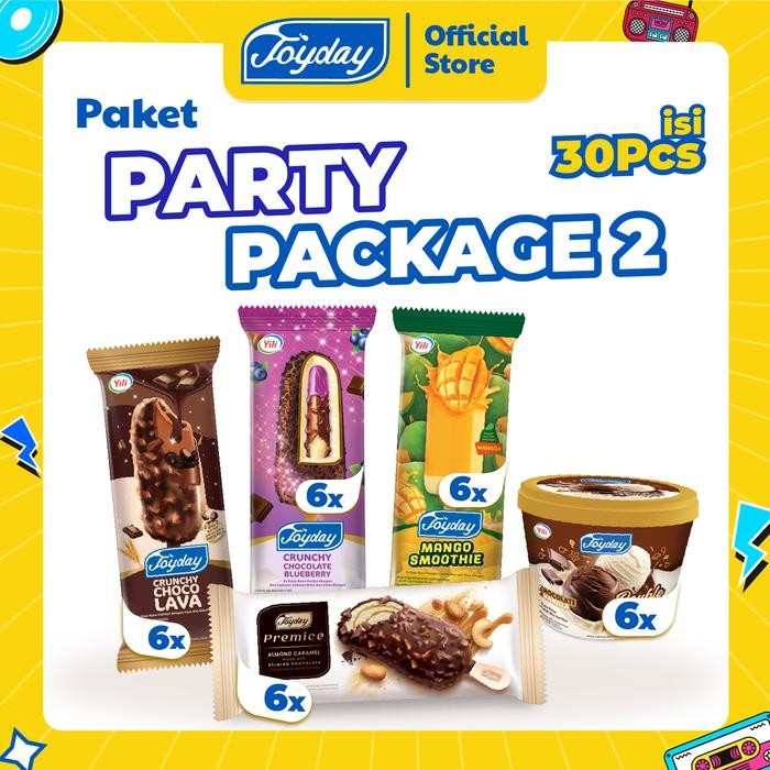 

NewZbgt- Joyday Ice Cream Party Package 2 - 50pcs Es Krim Mix