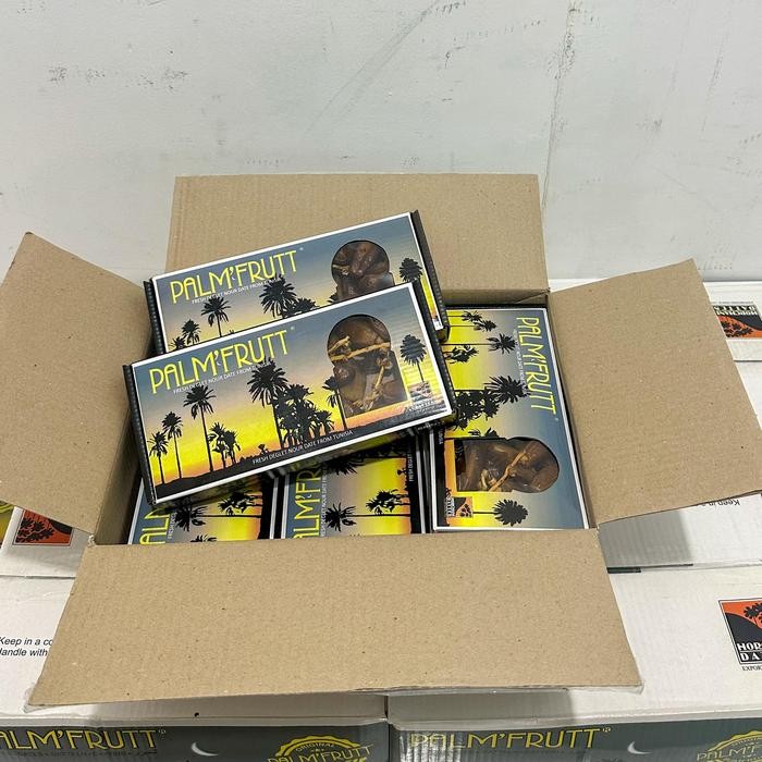 

NewZbgt- 1 Dus Kurma Tangkai Palmfrutt Tunisia 12 box 500 Gram