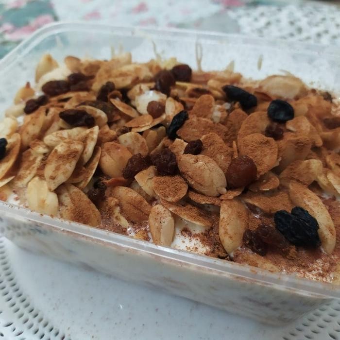 

NewZbgt- Dessert Timur Tengah Umm Ali / Oum Ali / Roti susu Rempah 1000 ml