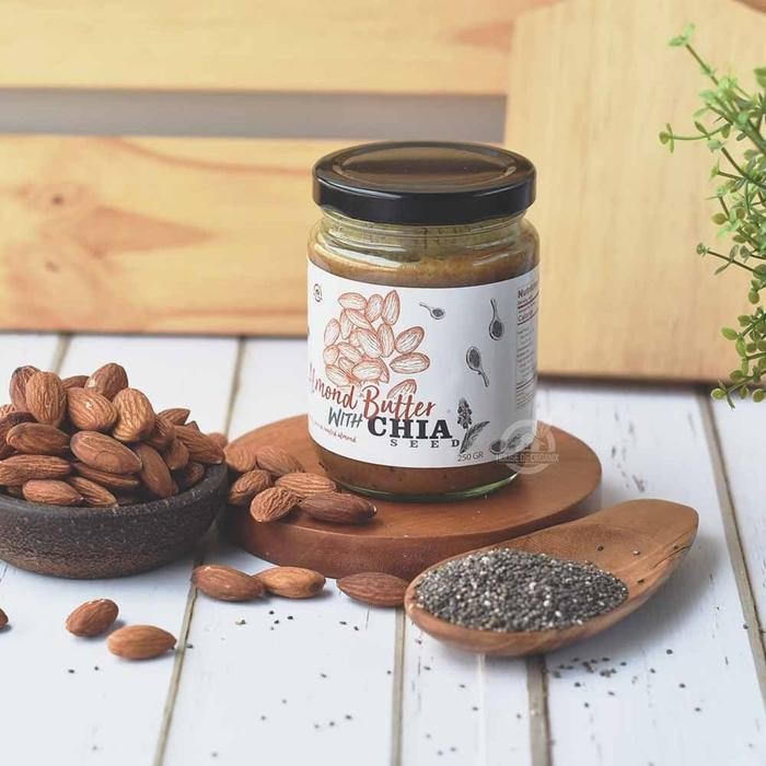 

NewZbgt- House Of Organix Almond Butter with Chia Seeds 250 Gr
