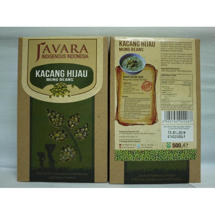

NewZbgt- Javara - Kacang Hijau Organik - 500 gr