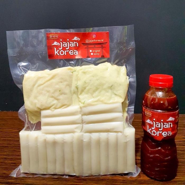 

NewZbgt- Jajan Korea Paket Hana Topoki Odeng saos komplit 800 gram