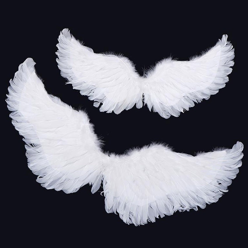 Promo Sayap Malaikat Sayap Peri Putih Cosplay /Halloween/ Sayap Malaikat Angel Wings / Sayap
