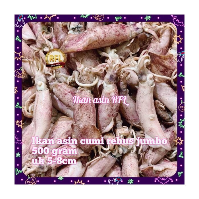 

NewZbgt- ikan asin cumi rebus jumbo 500 gram