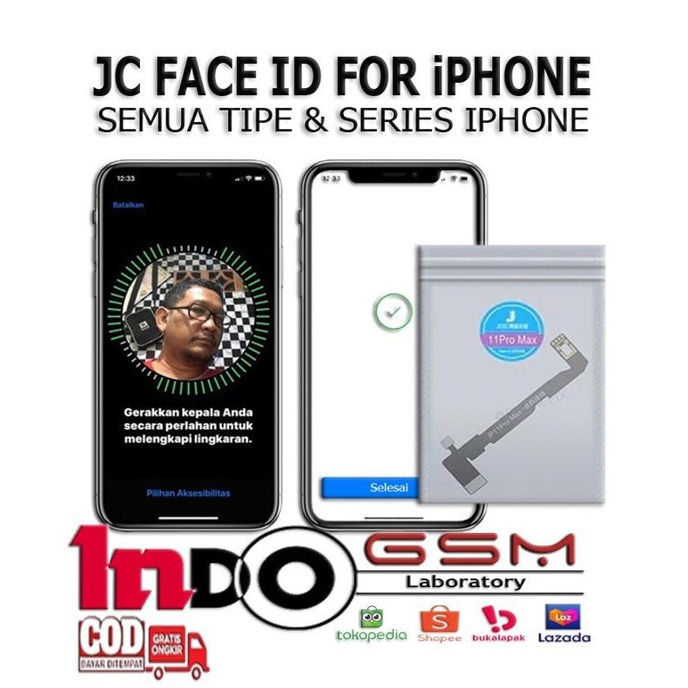 Jc Face Id Projector Jc Face Id Flexibel Iphone X Iphone 12 Pro Max