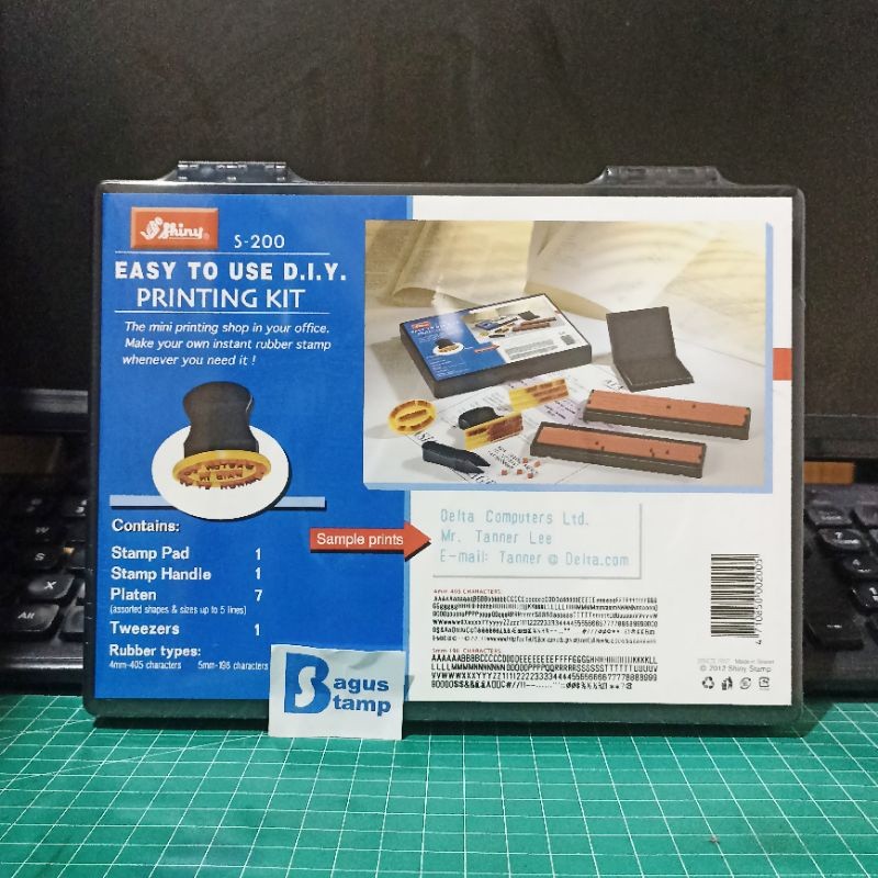 

Stempel Expired Bongkar Pasang Shiny S200 S 200 S-200 (Printing Kit)