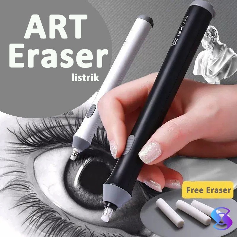 

ELECTRIC ERASER PENGHAPUS ELEKTRIK - TENWIN 8302WT