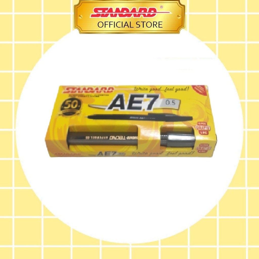 

Standard Pen - AE7 Alfatip 0.5 Isi 12 pcs ( Pulpen, Pena, Ballpoint )
