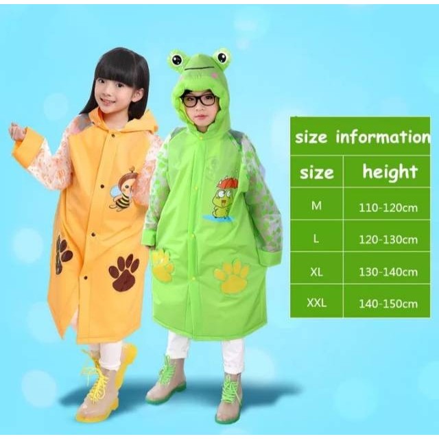 Promo @ [Original] JAS HUJAN MANTEL BAJU HUJAN ANAK PEREMPUAN LAKI LAKI