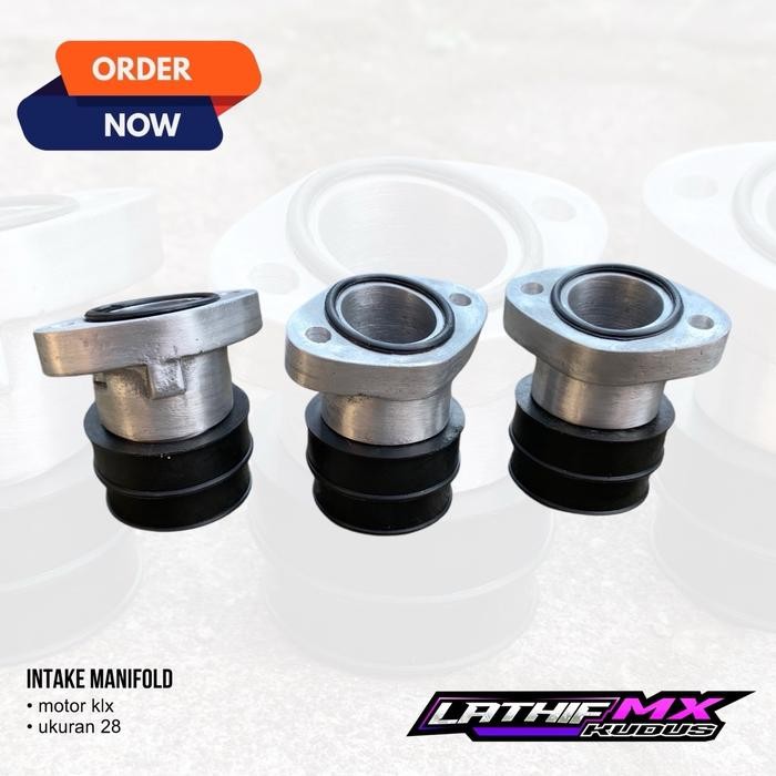 PREMIUM MANIFOLD KLX MANIPOL KLX KARBU PE PWK INTAKE KLX 28 MANIFOLD PE 28