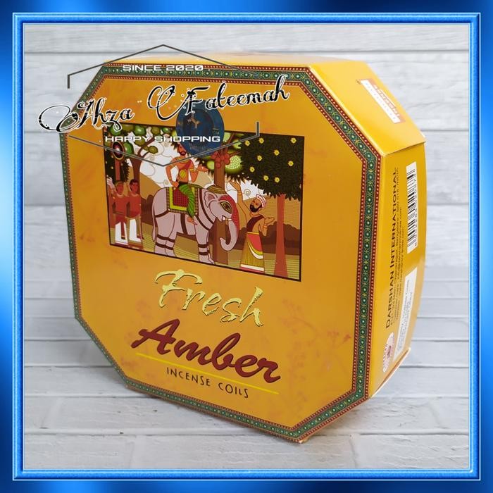 PREMIUM DUPA LINGKAR AMBER - DUPA HIO LIDI SPIRAL FRESH AMBER - BUHUR GAHARU