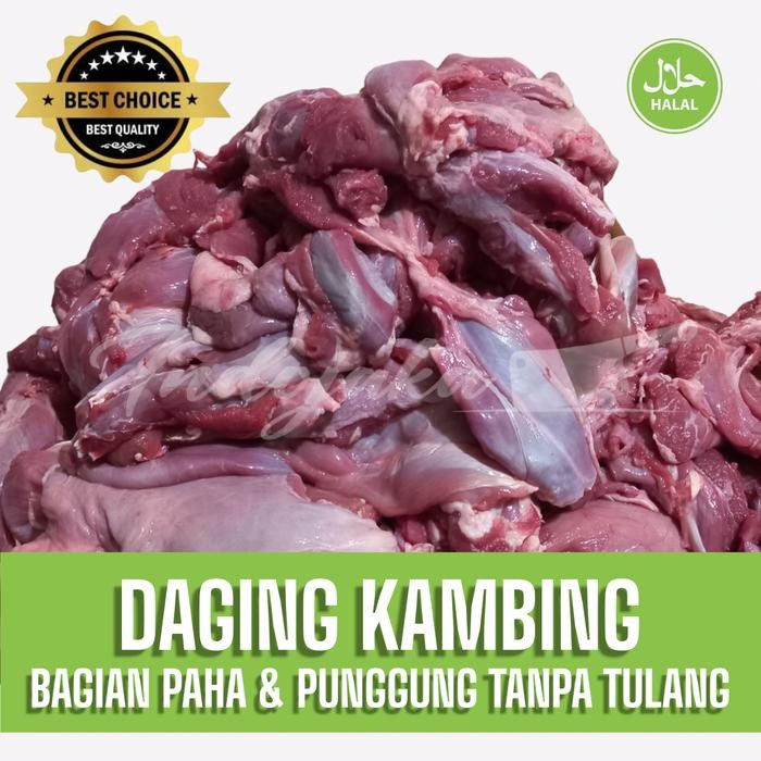 

Daging paha kambing (tanpa tulang)