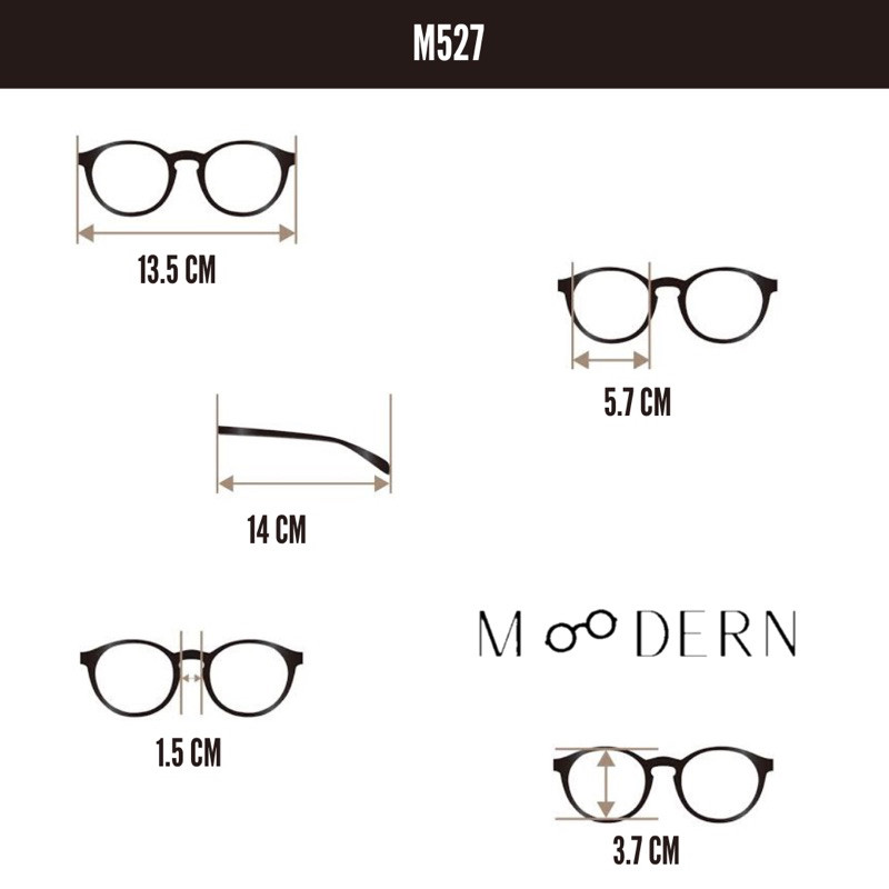 - Frame Kaca M527 Cat Eye Perempuan