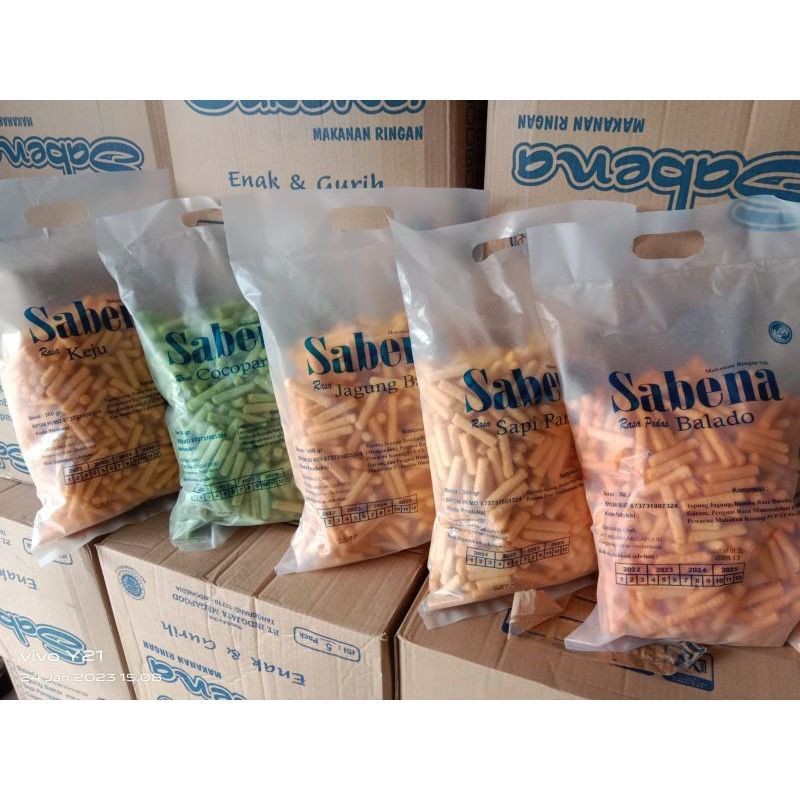 

Sajiandapur Sabena Stik 340 Gr Snack Cemilan