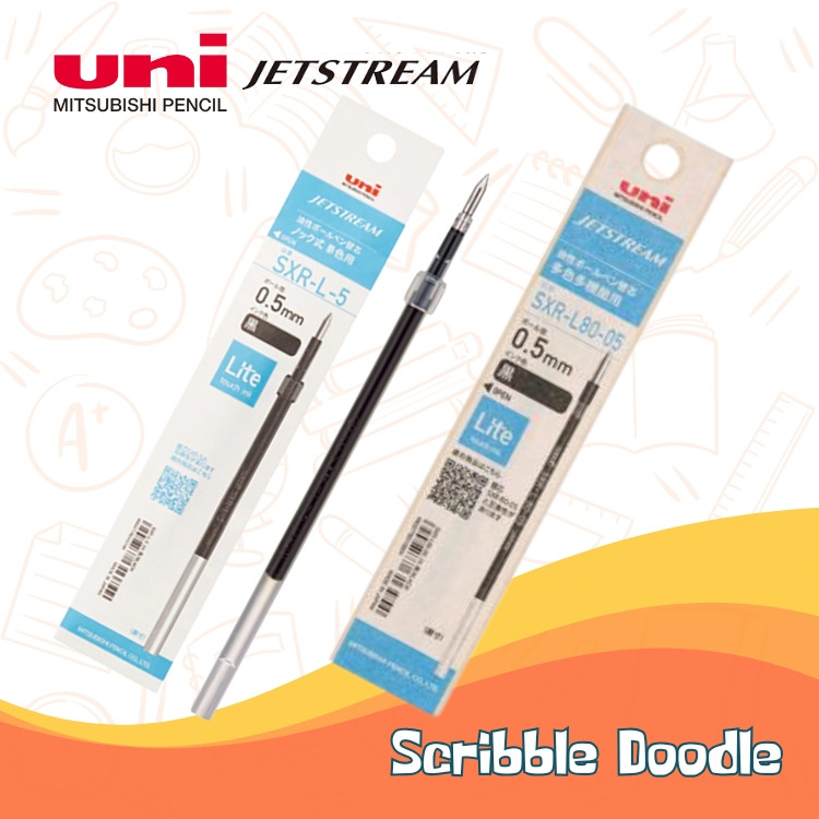 

UM1 Refill UNI Jetstream Lite Touch SXR-L-5 / SXR-L-7 / SXR-L80 Ballpoint Pen Isi Ulang Pulpen Jet