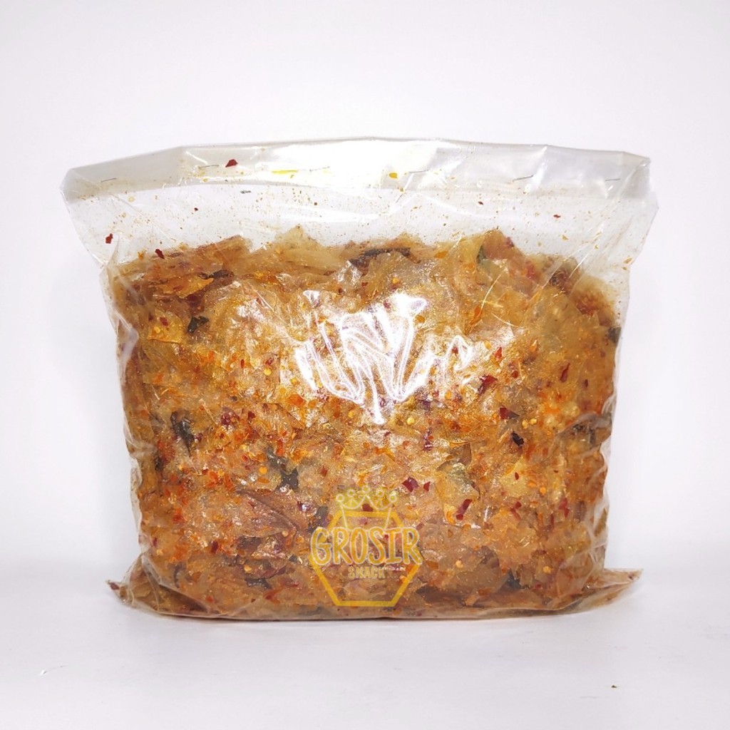 

Sajiandapur Keripik Kaca / Beledag / Kripca 250Gr Extra Daun Jeruk Cikruh