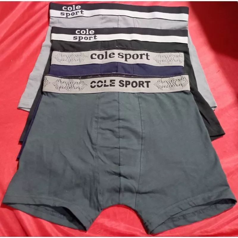 Celana Dalam BOXER Isi 3pcs Cole/Cole sport original